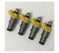 Car Fuel Injector Nozzle For Toyota For MR2 For Celica For Supra 3SGTE EJ20 RB26DETT 4AGE 7MGE 7MGTE 4X 700cc Yellow For Sard Fuel Injector 1001-87650 Fuel Injector