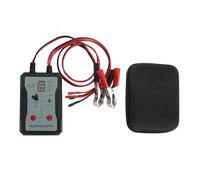 Car Fuel Injector Tester LED Display Effective Troubleshooting for Motorcycle Nozzle Testing Kit (Gray)