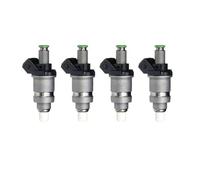 Car Fuel Injectors 4 Piece Fuel Injectors 18715T1 805225A1 for Mercury for Outboard 150 Thru 300HP 1998 1999 2000 2001 2002 2003 2004 2005 MENSUNUBNM