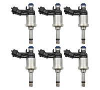 Car Fuel Injectors for Acadia 2009 2010 2011 for Outlook 2009 2010 3.6L V6 12638530 12632255 0261500056 6pcs 12611545 Fuel Injector