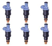 Car Fuel Injectors for BMW 3 Series E30 E36 5 E34 8 E31 7 E32 E38Z1 1.6L 1.8L 2.5L Fuel Injector 6Pcs Car Fuel Injector 0280150715 1734776