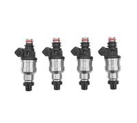 Car Fuel Injectors for Civic for Accord Acura Prelude B16 B18 B20 D16 D18 F22 H22 H22A B D H Series Engines 1986-2002 4Pcs 550Cc Fuel Injector Nozzle Injector Nozzle