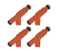 Car Fuel Injectors for Mazda 6 I Sedan 4-Door 2.3L 2260CC L4 Gas DOHC Naturally Aspirated 2003 2004 2005 Fuel Injector 0280156156 3M4G9F593BA Injector Nozzle(4pcs)