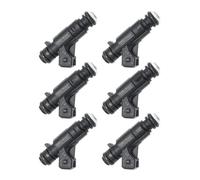 Car Fuel Injectors for Mercedes for Benz CLK320 E320 C280 ML320 3.2L 2.8L V6 1998-2000 6pcs Fuel Injectors A1120780049 0280155742 MENSUNUBNM