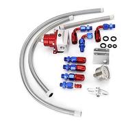 Car Fuel Pressure Regulator Kit with 100PSI Universal Adjustable Performance