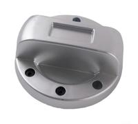 Car Fuel Tank Cap Decorative Replacement for Toyota Vehicles, ABS Material, Compatible for Multiple Models, Ideal for Automotive Customization (Silver)