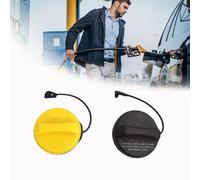Car Fuel Tank Cover Fuel Tank Cap for LR3 LR4 R-ange Rover Sport, Fuel Cap Car LR053666/ C2D33851/LR021560/LR053665/ C2D33850 Fuel Gas Oil Cap Fuel Tank Filler Cap,Yellow