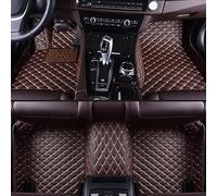 Car Full-Cover Floor Mats for Dacia Spring 2021-2024 (seit 2024), All-Weather Waterproof and Non-Slip Floor Mats Carpet Mats for Cars,C Coffee color