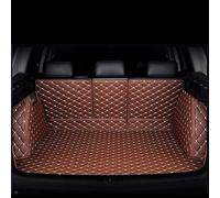 Car Full Coverage Boot Liner for Benz C207 E Coupé 2009-2026 2-door coupe, Durable Leather Non Slip Auto Boot Mats Interior Protection Accessories,A/Brown