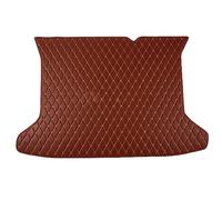 Car Full Coverage Boot Mats Car Boot Mat Custom Leather Trunk Mats For Mazda CX-30 3/5/6 CX-9 RX8 CX-5 For Miata MX5 For Axela CX3 RX7 CX-7 Auto Carpets Covers(Brown)