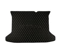 Car Full Coverage Boot Mats Custom Leather Car Trunk Mats For Volvo XC90 XC60 S80 S40 S90 S60 242 V70 850 C30 CC V40 V90 XC40 Foot Styling Carpets(Black with beige)