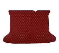 Car Full Coverage Boot Mats Custom Leather Car Trunk Mats For Volvo XC90 XC60 S80 S40 S90 S60 242 V70 850 C30 CC V40 V90 XC40 Foot Styling Carpets(Maroon)