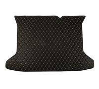 Car Full Coverage Boot Mats Custom Leather Car Trunk Mats For Volvo XC90 XC60 S80 S40 S90 S60 242 V70 850 C30 CC V40 V90 XC40 Foot Styling Carpets(Black with yellow)