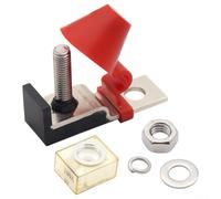 Car Fuse Base + Fuse, M8 Terminal Mount Fuses Block Kit 58V Waterproof Battery Terminal For Boat RV, 30A 300A Fuses Capacity(100A)