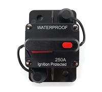 Car Fuse Holde 30A-300A AMPCircuit Breaker Fuse Reset 12-48V DC Car Boat Auto Waterproof Fuse Box Fuse Car Fusibles Amplificador Protected circuits (Color : 80a)