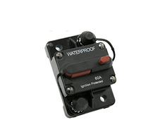 Car Fuse Holde 30A-300A AMPCircuit Breaker Fuse Reset 12-48V DC Car Boat Auto Waterproof Fuse Box Fuse Car Fusibles Amplificador Protected circuits (Color : 60a)