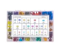 Car Fuse Kit, Assorted Auto Fuses, 300 Piece Kit with Multiple Sizes, Electrical Assortment with Standard Ratings, Vehicle Supplies, Auto Fuses for Suv Truck Boat Marine Applications