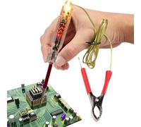 Car Fuse Tester,Buzzer Circuit Tester | Car Fuse Tester With Probe & Flashlight, Voltage Display For Continuity Fuses, Car Battery Polarity Check