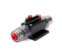 Car Fuses Fuse Holder Circuit Breaker Glass Fuses Mini Blade Fuses Inline Fuse Holder 125A,One Size