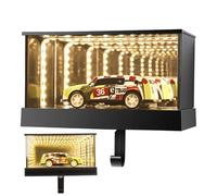 Car Garage Key Chain - With LED Light and Car Wall Mount Decoration - Fantastic Key Chain for Car Model Entrance Entrance Garage Entrance Door Corridor UF