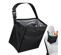 Car Garbage Can, 8.5L Large Capacity Hangable Car Trash Bin, Multi-Functional Car Storage Trash Bag With Adjustable Strap Waterproof And Leakproof, For The Back/front/console Of Any