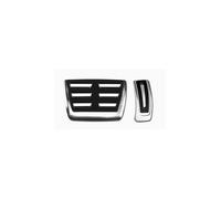 Car Gas Brake Pedal Compatible For Audi Q5 FY S-Line Sportback 2018~2026 2019 2020 Rubber Anti-Slip Alloy Footrest Foot Cover Accessories(AT 2pcs RHD)