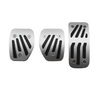 Car Gas Brake Pedals For Peugeot 2008 207 CC SW For GTI RC 208 For GTI 308CC Sport Fuel Brake Dead Pedal Cover Set Auto Accessories Car Styling(MT 2 PCS)