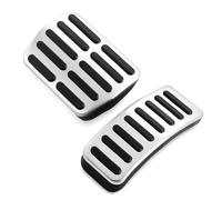 car Gas Clutch Brake Foot Pedal Pad Cover Set For VW For Amarok 2011 2012 2013 2014 2015 2016 2017 2018 2019 2020 Car Pedal Foot Treadle Foot Brake Cover Pad (Color : AT)