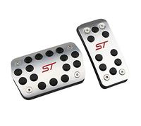Car Gas Fuel Pedal for Focus 2 3 4 MK2 MK3 MK4 RS ST Kuga Escape Brake Pedals Rest Foot Pedal Covers Accessories (AT)