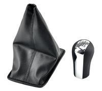Car Gear Knob for Toyota for Corolla for Verso RAV4 for Yaris for Aygo Car Gear Shift Knob PU Leather Gearshift Shifter Lever Stick(6 Speed)