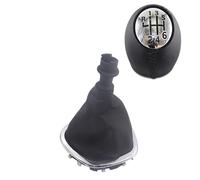 Car Gear Knob For TRAFIC 3 III For VIVARO 14-19 Manual Selector Change Gear Shift Knob Lever Change Gearbox Shifter Cover Car Accessories Stick Shift Knob(Leather pair)