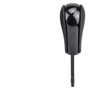 Car Gear Knob Shifte For BMW E39 E46 E53 E60 E61 E63 E64 E81 E82 E87 E90 E91 E92 E93 E83 ABS Carbon Fiber Car Styling Automatic Car Gear Shift Knob Car Shifter Heads(Black-Long)