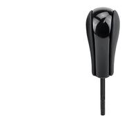 Car Gear Knob Shifte For BMW E39 E46 E53 E60 E61 E63 E64 E81 E82 E87 E90 E91 E92 E93 E83 ABS Carbon Fiber Car Styling Automatic Car Gear Shift Knob Car Shifter Heads(Black-Short)