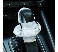 Car Gear Shift Cover,Vivid Gear Shift Knob Hoodie for Car Decorations & Protections,Universal Car Interior Accessories Stick Shift Cover Fits Car Truck SUV (White)