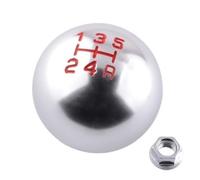 Car Gear Shift Knob Aluminum 5/6 Speed Ball Shape Shift Gear Knob M10*1.5 for Civic City FD2 for FN2 for EP3 Type R for DC2 for DC5 for AP1 Gear Stick Knob(5speed C)