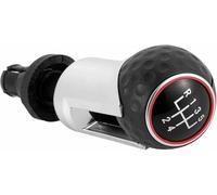 Car Gear Shift Knob, Car 5/6 Speed Lever Gear Stick Shift Knob The surface is comfortable to touch, the appearance is beautiful and smooth, and it also has good waterproof.