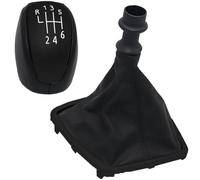 Car Gear Shift Knob Car Gear Stick Knob For Renault Laguna 3 III MK3 2007-2015-black shite set