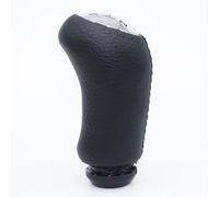 Car Gear Shift Knob Fits for Dacia for Dokker for Duster MK1 for Lodgy MT 5 Speed Gearstick Handle Gear Lever Shifter Trim Leather Knob Cover Gaiter Boot Car Gear Stick Shift Cover(1 Set)(Knob)