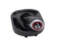 car Gear Shift knob Fits for VW for Touran for Caddy MK2 2003-2010 2004-2009 5/6 Speed PU Leather Car Shift Gear Knob Gear Stick knobs(6 Speed Type 7)(5 Speed Type 5)