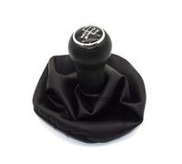 Car Gear Shift Knob for Seat for Ibiza 2002-2010 Car-Styling 5 Speed Gear Stick Shift Knob with PU Leather Boot Gear Knob Cover