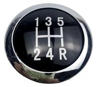 Car Gear Shift Knob for Vauxhall for OPEL for Astra III H for Corsa D Car Gear Shift Knob Lever Emblem Badge Cap Top Cover(B)