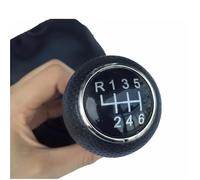 Car Gear Shift Knob for VW for Golf 3 for Jetta for MK3 1991-1998 5/6 Speed MT Car Gear Knob Lever Stick Shift Knob PU Leather Gear Knob Cover(B)