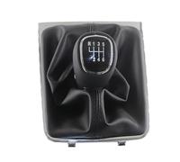 Car Gear Shift Knob For VW For Passat For B7 For CC 2011-2015 Gearbox Shift Knob Gear Stick Shift Knob Boot Leather Gearbox Handle Gear Lever 6 Speed Shifter Lever Handle(Type 8)