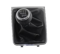 Car Gear Shift Knob For VW For Passat For B7 For CC 2011-2015 Gearbox Shift Knob Gear Stick Shift Knob Boot Leather Gearbox Handle Gear Lever 6 Speed Shifter Lever Handle(Type 1)