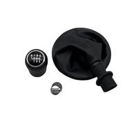 Car Gear Shift Knob for VW for Transporter for Multivan T5 T6 2003-2009 Gear Stick Shift Knob Leather Boot 5/6 Speed Gear Knob Cover(6 Speed)