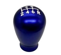 Car Gear Shift Knob Replacement for FK8 FL5 for Civic for Type for R GK5 JDM Aluminum Gear Shift Knob Manual Gear Shifter Head Gear Knob Shifter(Blue MT5)(Blue MT6)