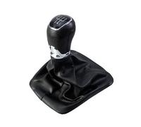 Car Gear Shift Knob Replacement for Skoda for Octavia 2 for A5 for A6 2004-2012 5/6 Speed Car Stick Gear Shift Knob with PU Leather Lever Change Knob(5 Speed)(5 Speed)