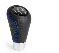 Car Gear Shift Knob Universal 5 Speed Manual Red Stitch Gear Shift Knob Car Gear Stick Shift Knob Lever Manual Transmission M8 M10 M11 M12 Manual Car Gear Stick Knob(Blue)