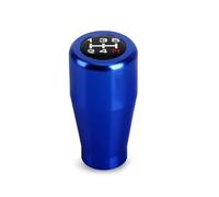 Car Gear Shift Knob Universal 5 Speed Manual Transmission Short Throw Gear Shift Knob Head 7cm Stylish Aluminum Shifter Lever Gear Shifter Head(Blue 7cm)