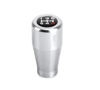 Car Gear Shift Knob Universal 5 Speed Manual Transmission Short Throw Gear Shift Knob Head 7cm Stylish Aluminum Shifter Lever Gear Shifter Head(Silver 7cm)